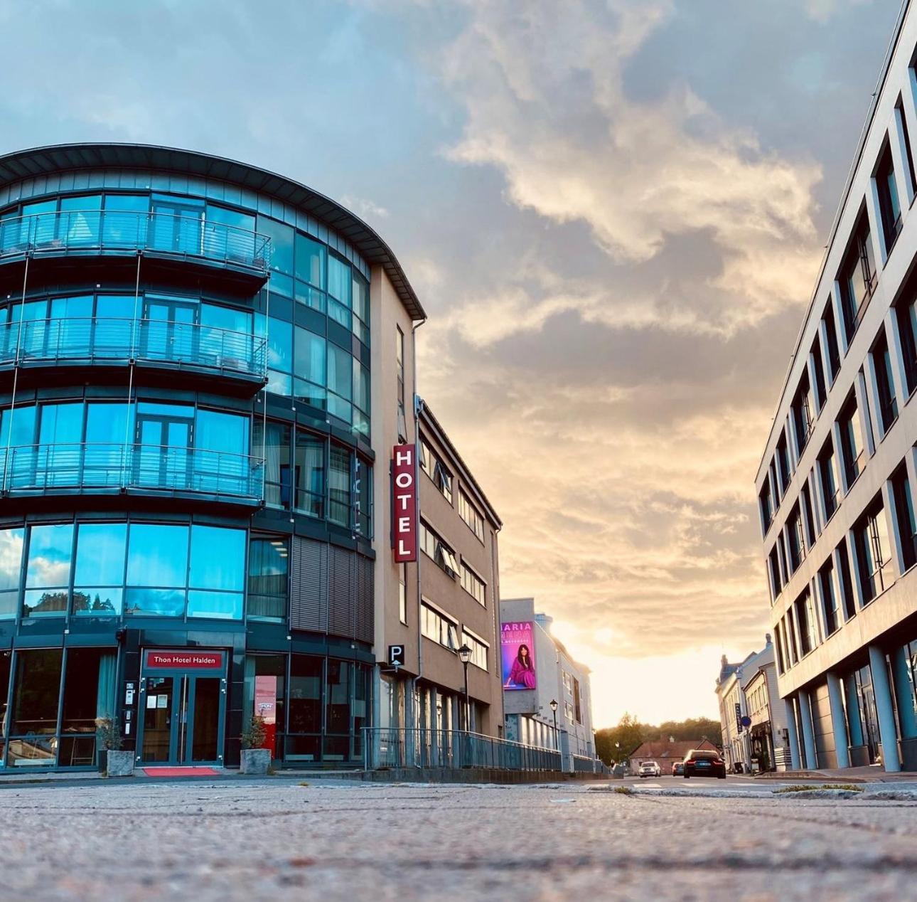 Thon Hotel Halden Esterno foto