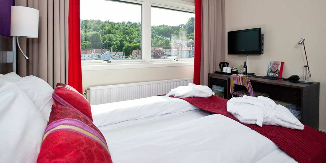 Thon Hotel Halden Esterno foto
